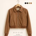 L986 Jaqueta Feminina Suede